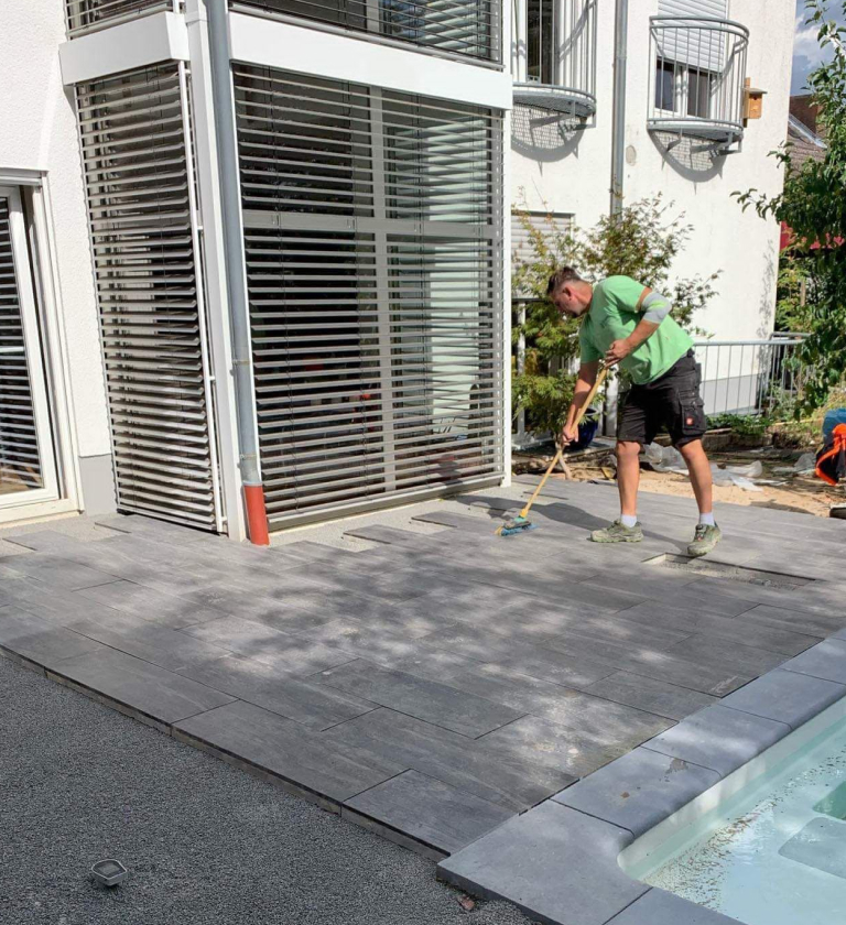 Pflasterarbeiten